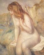 Bather on A Rock, Pierre Renoir
